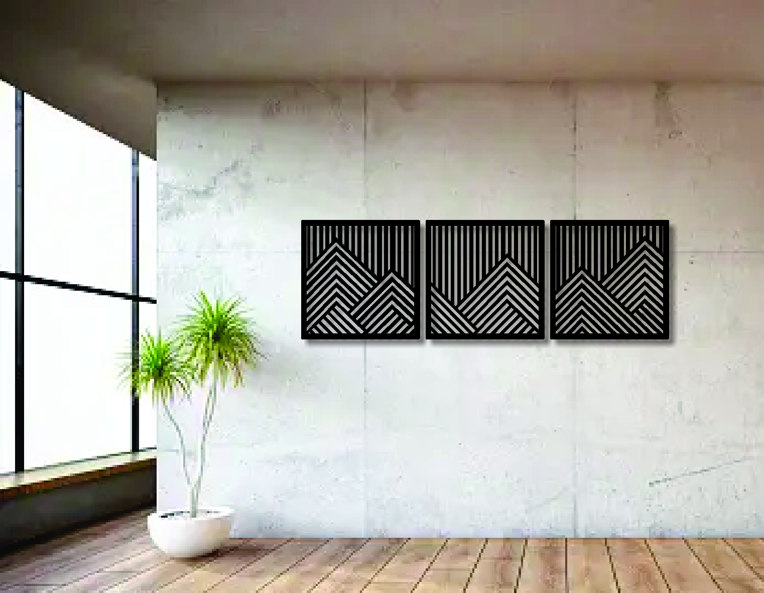 Artistic Lines Wall Décor