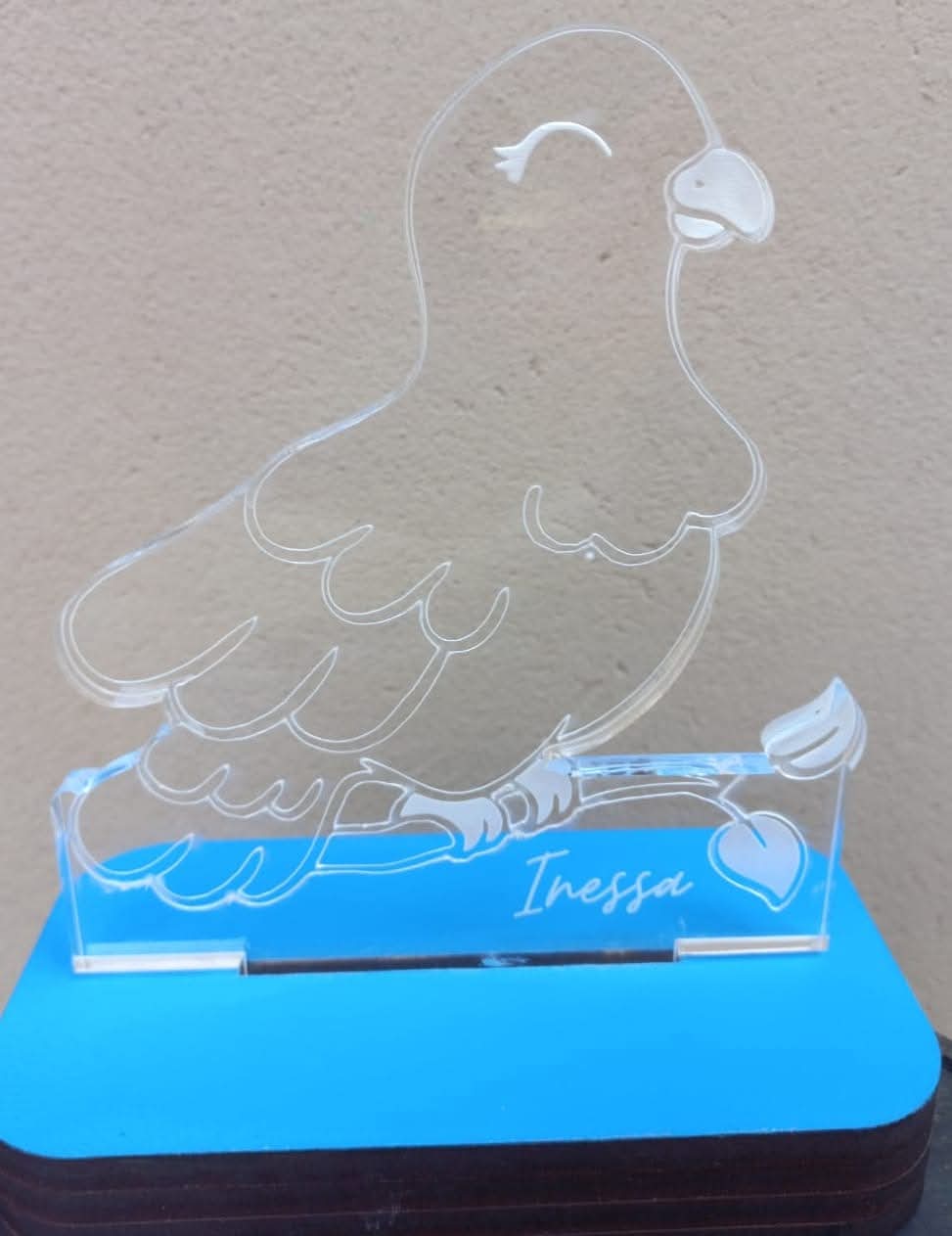 Personlised Night Light - Bird