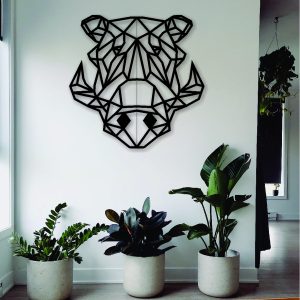 Warthog Geometric Dรฉcor