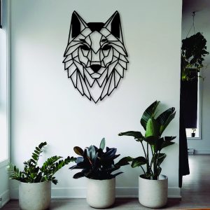 Wolf Geometric Dรฉcor
